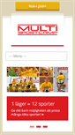 Mobile Screenshot of multisportcamp.se
